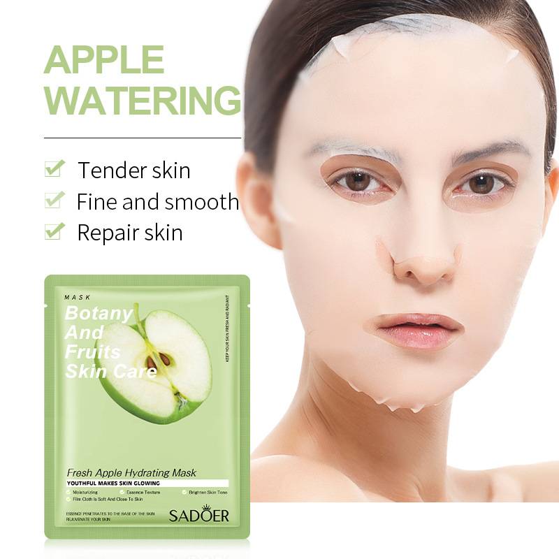 Sadoer Botany And Fruits Fresh Apple Hydrating Face Sheet Mask