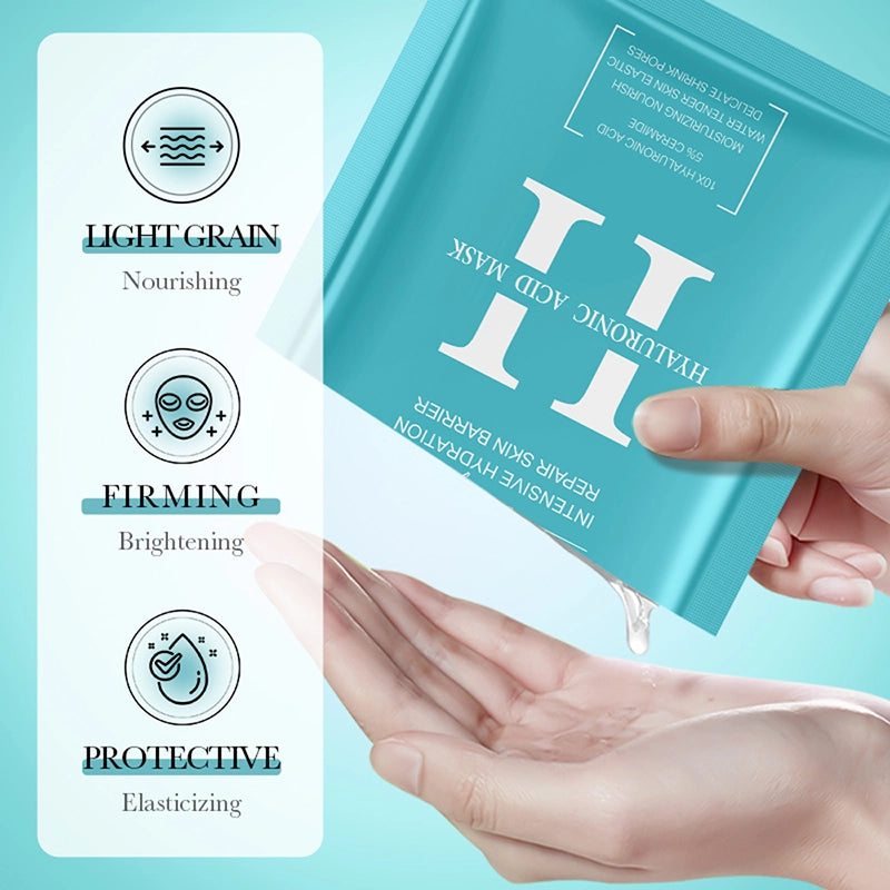 Bioaqua Pack Of 6 Multi-effect Hydration Moisturizing Facial Sheet Mas 