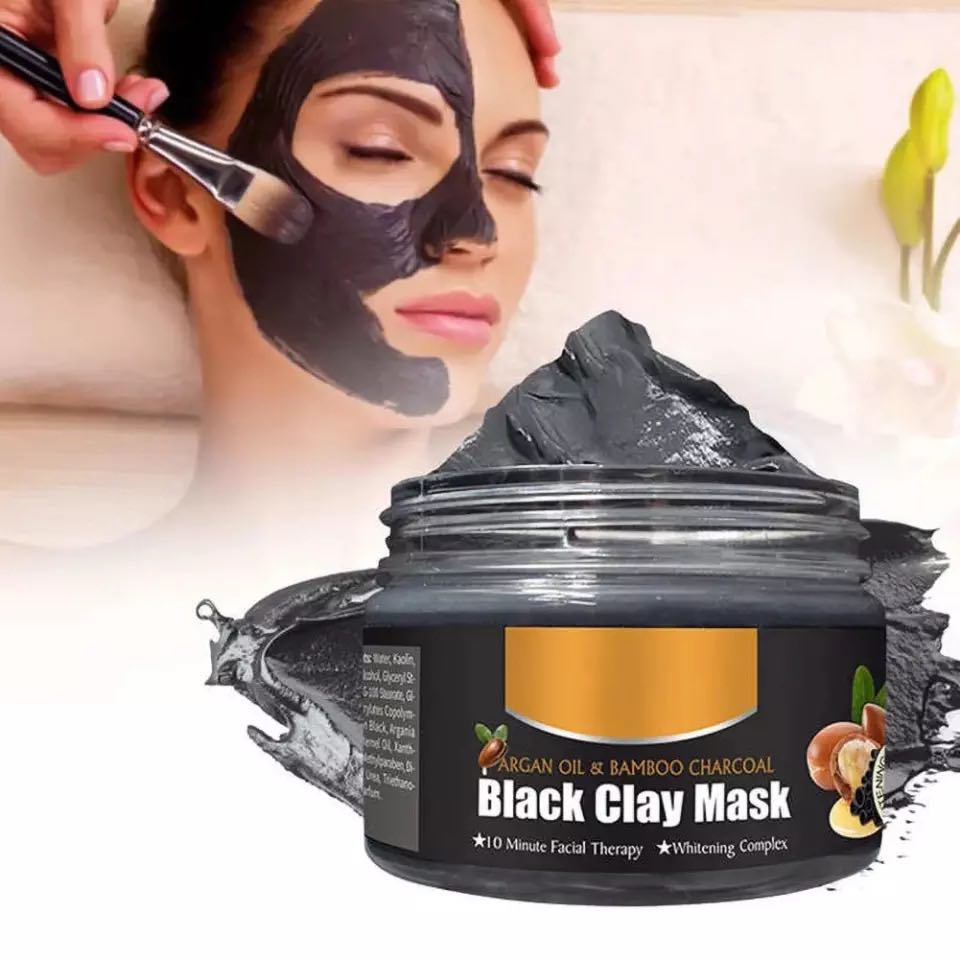 Aichun Black Facial Mask Whitening Complex + Free Black Head