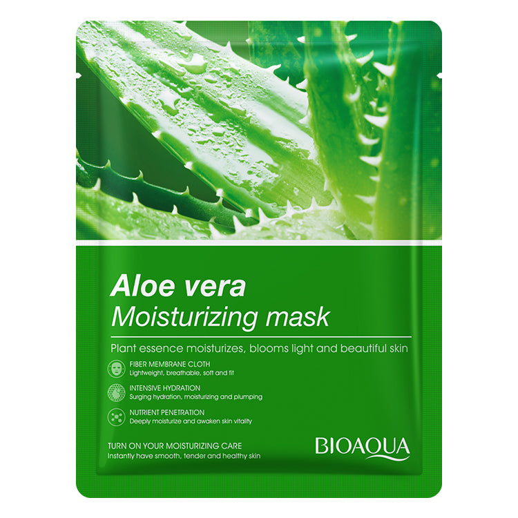 BIOAQUA Aloe Vera Moisturizing Face Sheet Mask 25g | Soothing & Hydrating