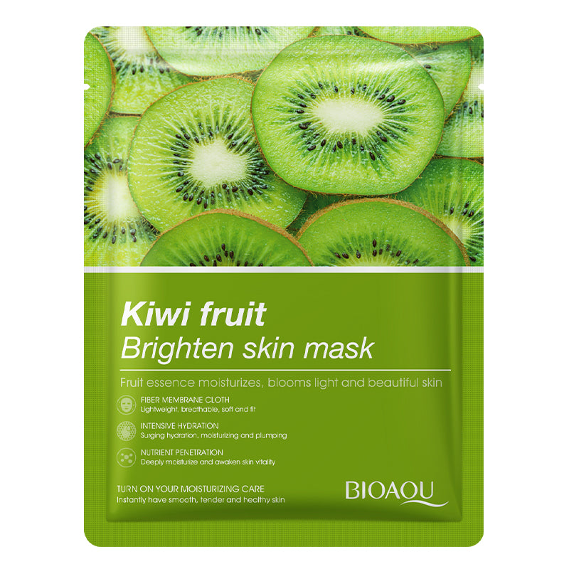 BIOAQUA Kiwi Fruit Brighten Skin Face Sheet Mask