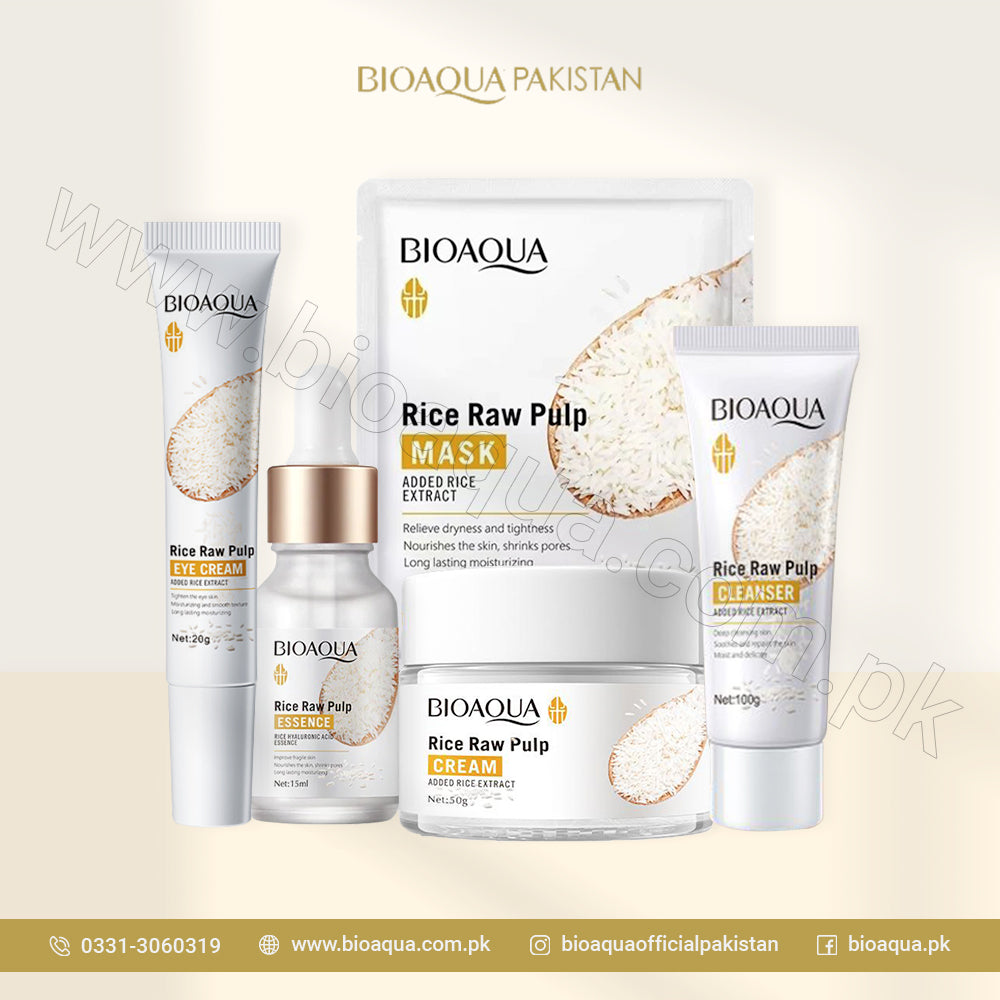 Bioaqua Whitening Rice Skincare | Natural Brightening Care | BIOAQUA ...