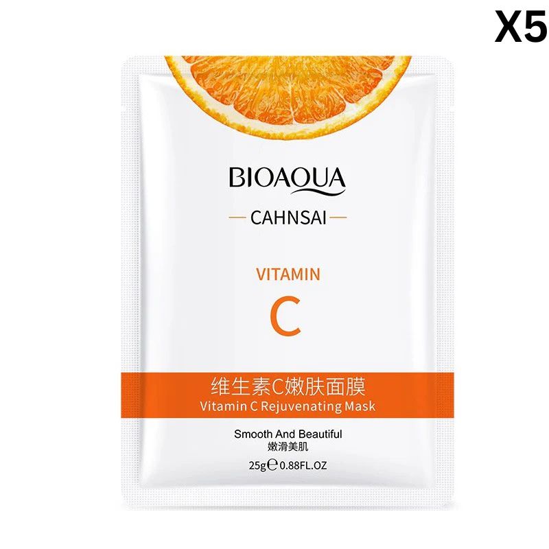 BIOAQUA Cahnsai Vitamin C Masker Rejuvenation Face Sheet Mask