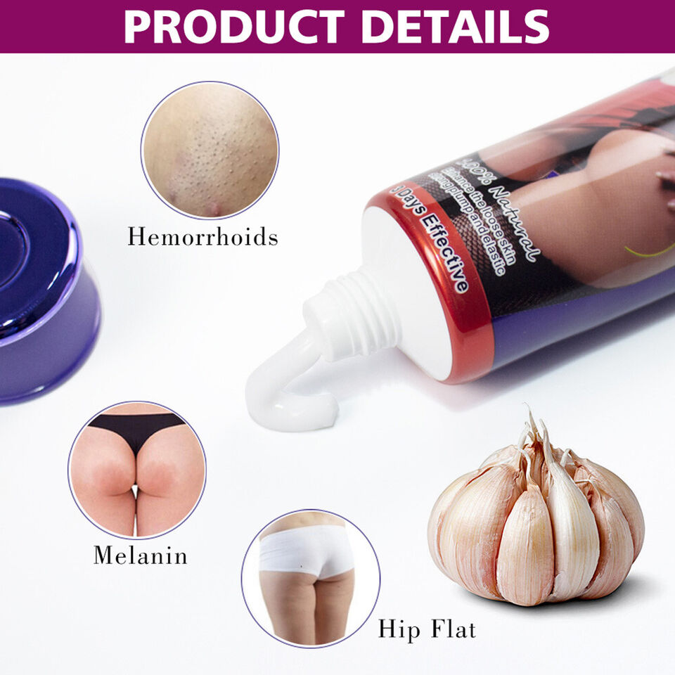 AICHUN BEAUTY Pack of 2 Garlic Hip Enlargement Essential Cream & Oil 693