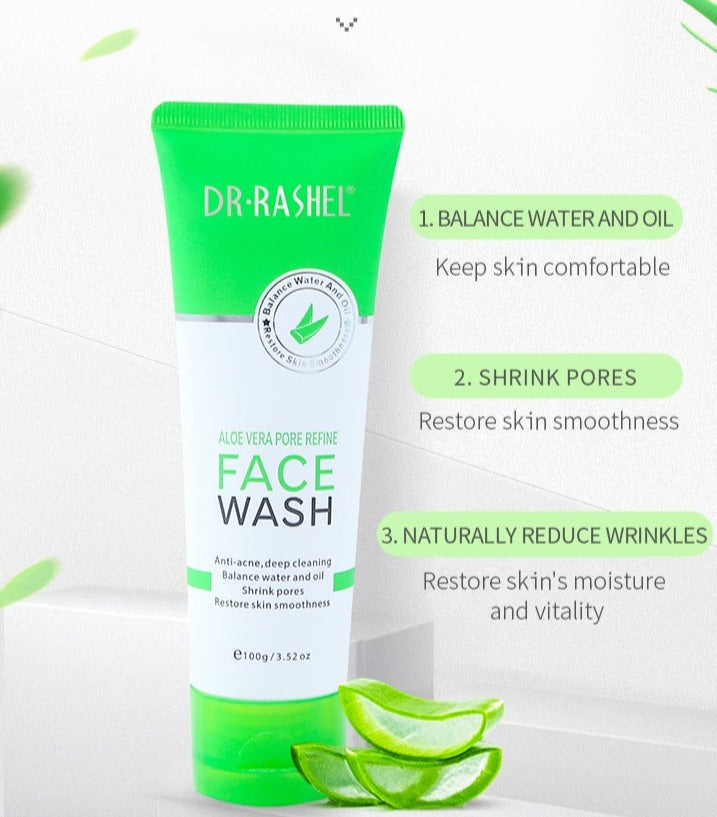 Dr Rashel Aloe Vera Pore Refine Face Wash 100g