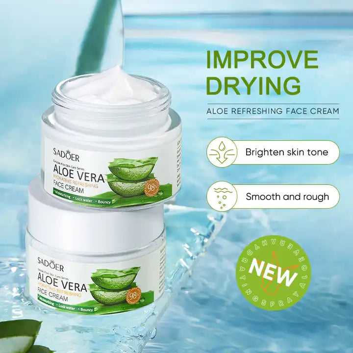 SADOER Aloe Vera hydrating Refreshing Face Cream 50g