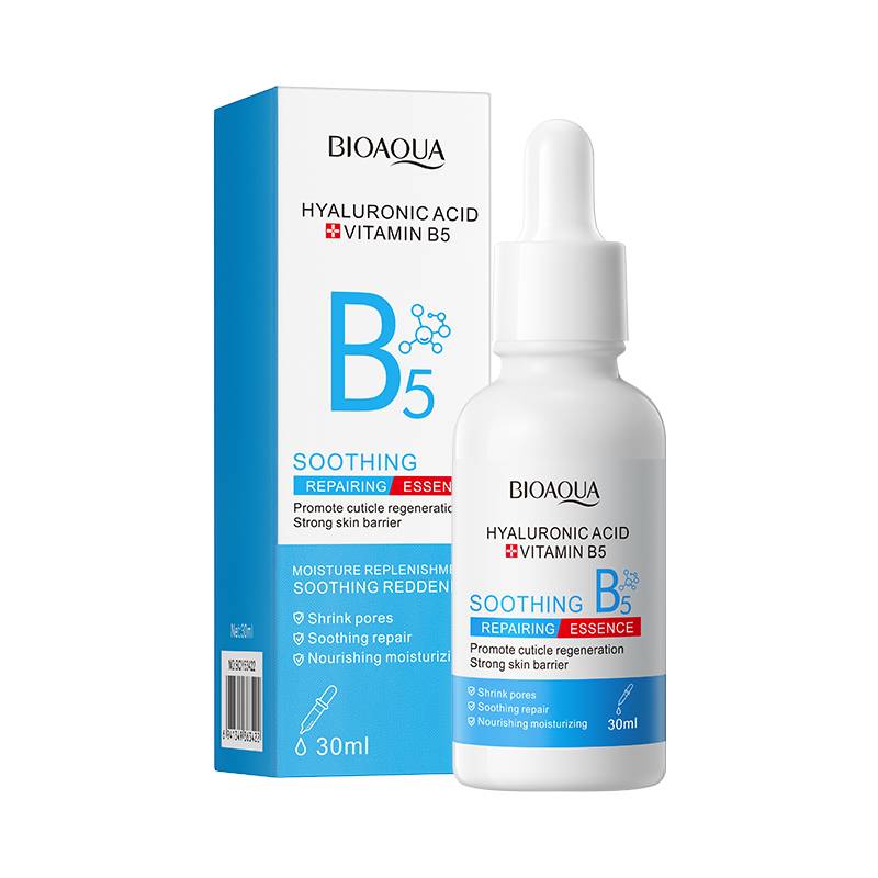 BIOAQUA Hyaluronic Acid Vitamin B5 Soothing Repair Face Serum 30ml