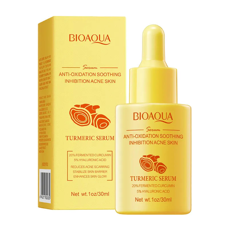 BIOAOUA Anti Oxidation Soothing Turmeric Face Serum 30ml | BIOAQUA Pakistan