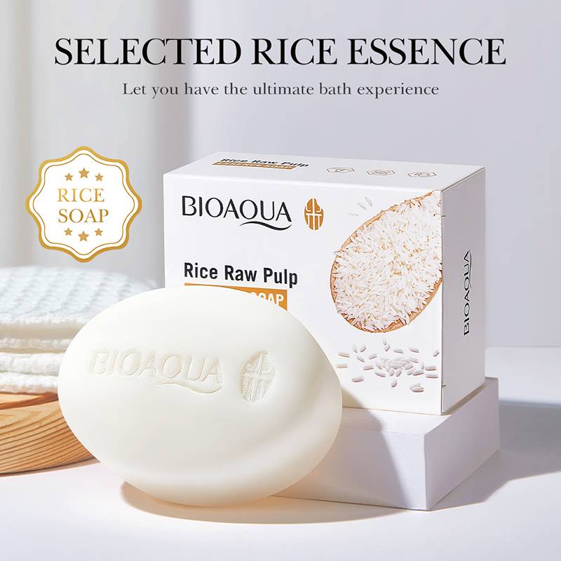BIOAQUA Rice Essence Soap - Moisturizing & Hydrating Cleanser - 100g ...