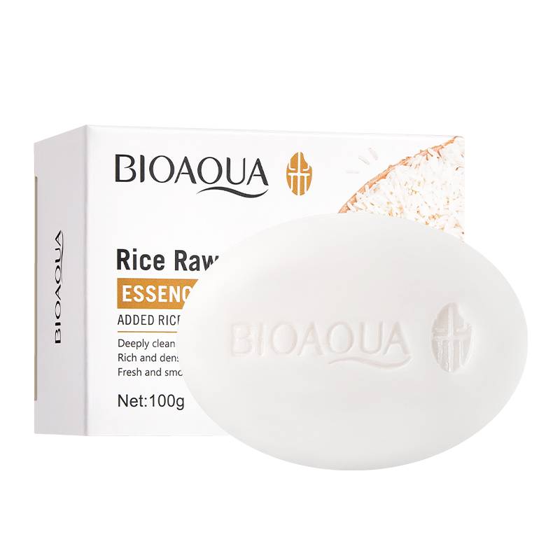 BIOAQUA Rice Raw Pulp Face And Body Oil Control Soap 100g | BIOAQUA ...