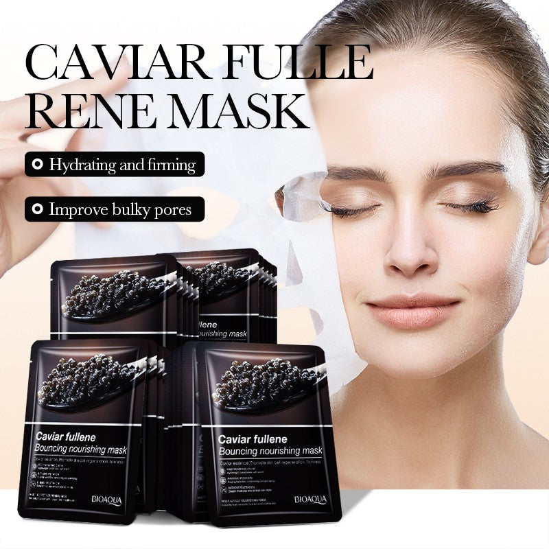 Bioaqua Caviar Fullerene Bouncing Nourishing Facial Sheet Mask