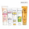BIOAQUA Pack of 5 Moisturizing Hand Cream Set – Nourishing & Brightening