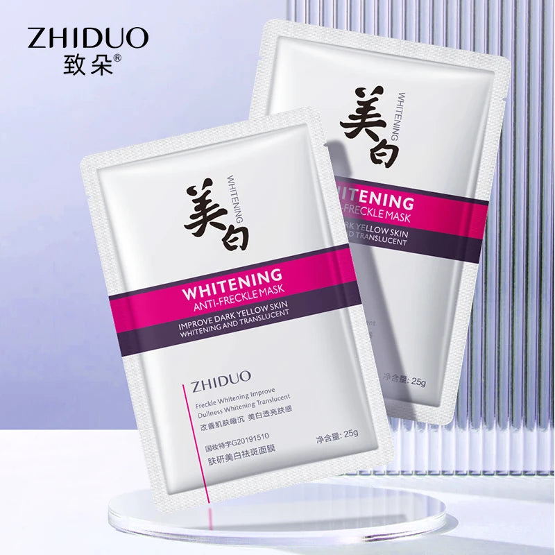 Zhiduo Whitening and Freckles Series Set of 7 ( Improve Dark Yellow Skin, Whitening and Translucent)
