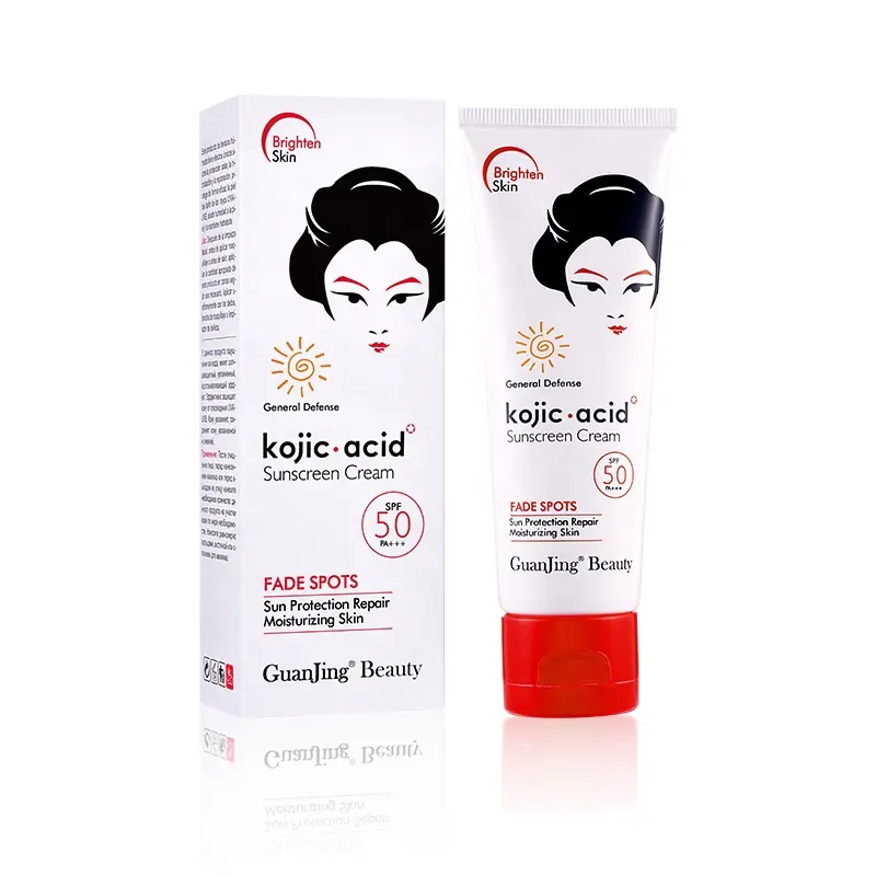 GUANJING Kojic Acid Fade Spots SPF 50 Sunscreen Cream 80g