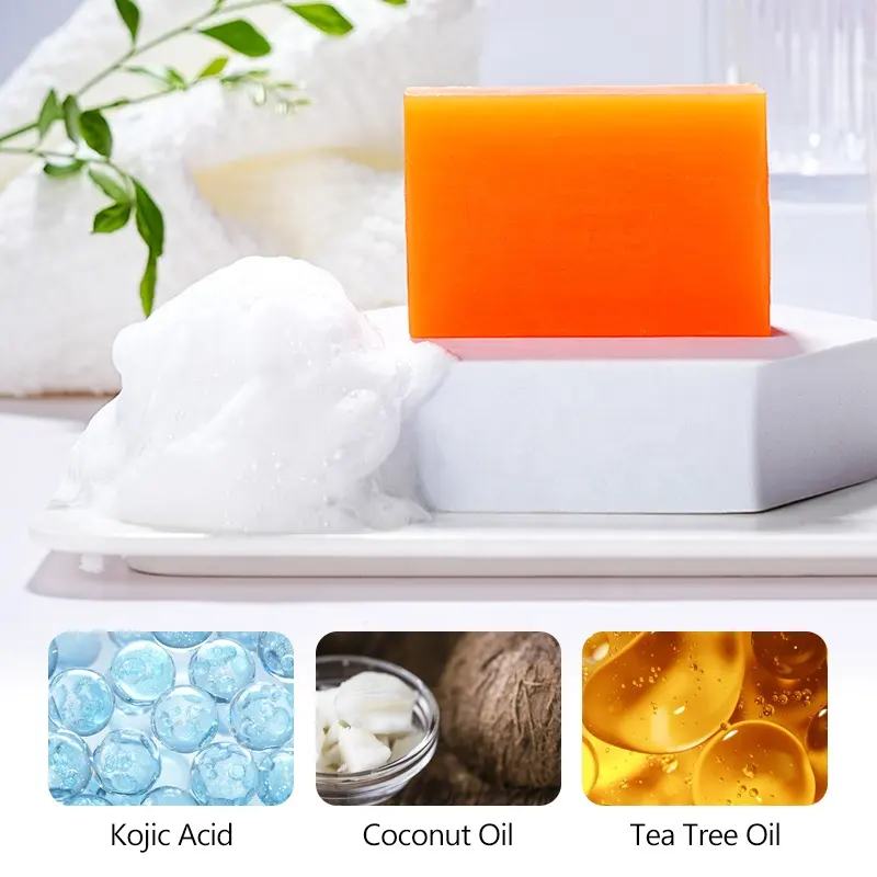Guanjing Kojic Acid Moisturizing And Whitening Soap for Face and Body