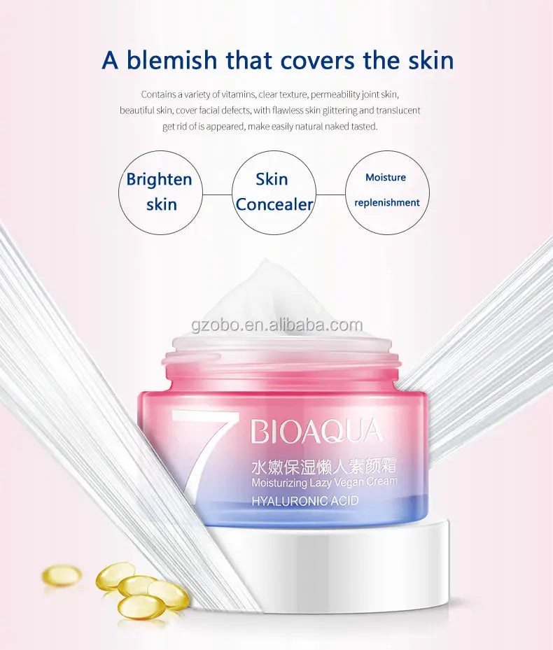 Bioaqua V7  Soft Moisturizing Lazy Face Cream 50g