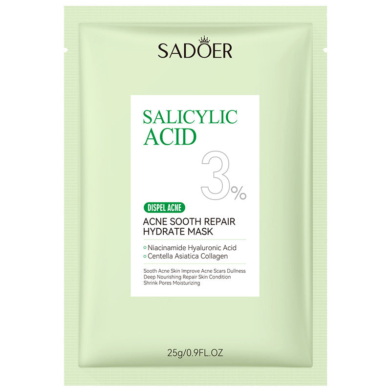 Sadoer Salicylic Acid acne repair mask packaging on a white background