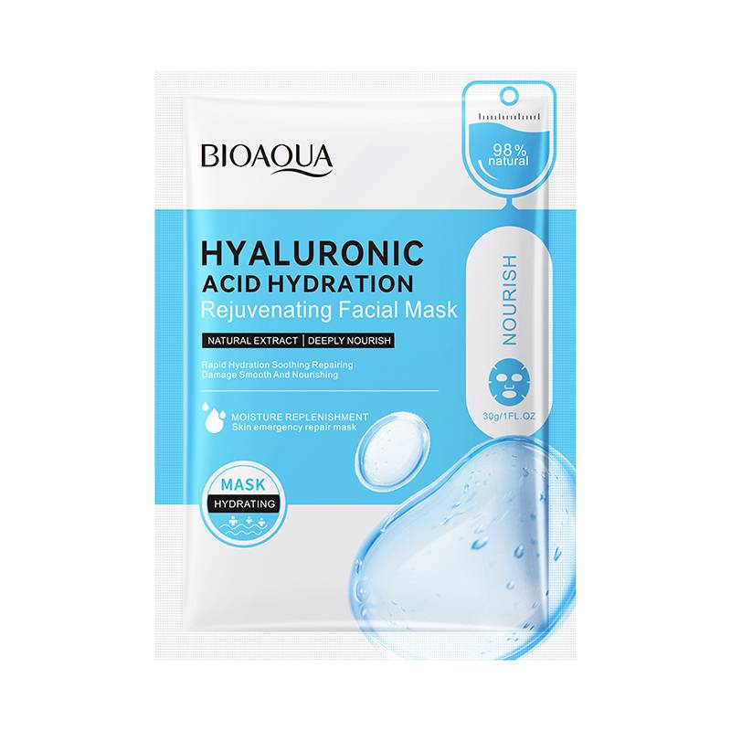 BIOAQUA Hyaluronic Acid Hydration Face Sheet Mask | Rejuvenating ...
