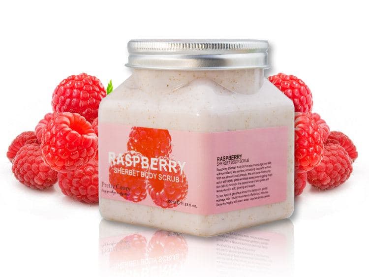 Cool Day's Raspberry Sherbet Face and Body scrub 350ml