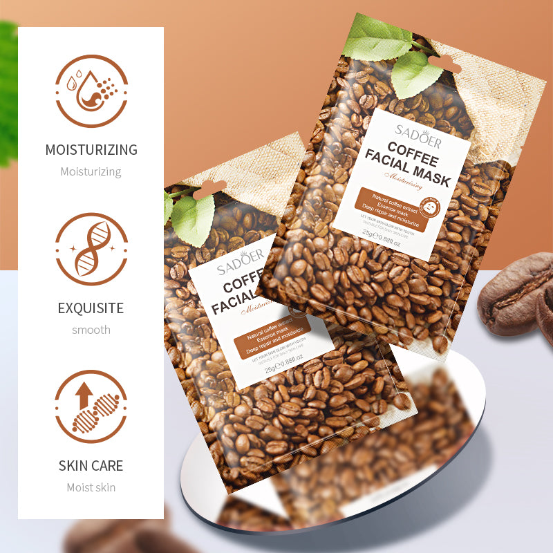 SADOER Coffee Moisturizing Face Sheet Mask