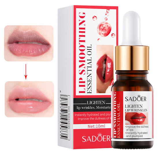 SADOER Refreshing Nourish Lip Balm Moisturizing Lip Care Essential Lip Oil 10ml