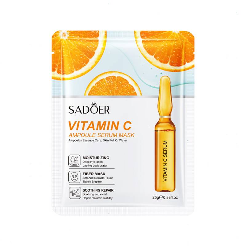 SADOER Vitamin C Ampoule Serum Facial Sheet Mask