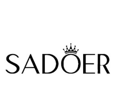 SADOER logo with a crown on a white background