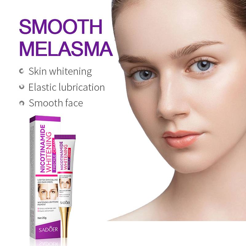 Sadoer Nicotinamide Whitening Lightening Spots Freckle Face Cream 20g 1