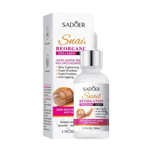 Sadoer Snail Reorganize Collagen Face Serum 30ml