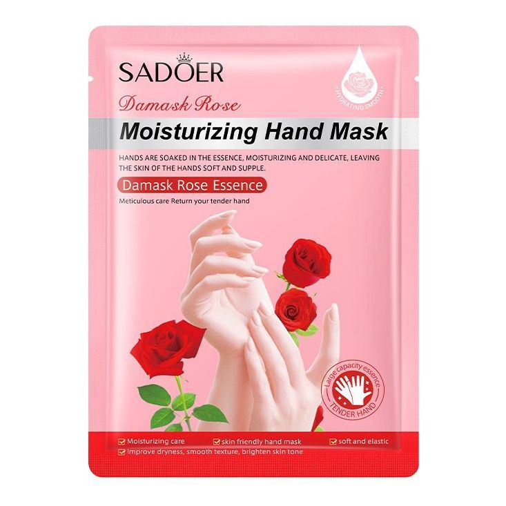 SADOER Moisturizing Rose Essence Hand Mask 35g/Pair