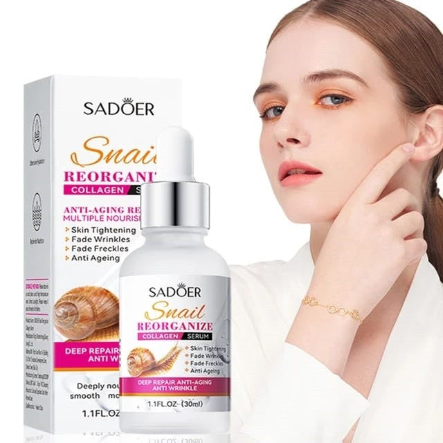 Sadoer Snail Reorganize Collagen Face Serum 30ml