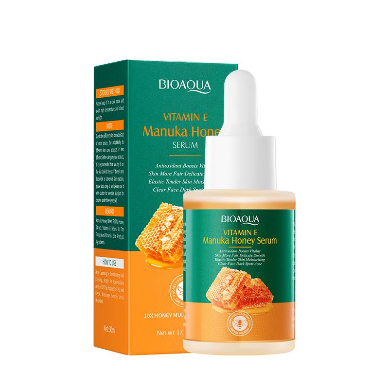 Bioaqua Vitamin E Manuka Honey Brightening Facial Serum 30ml