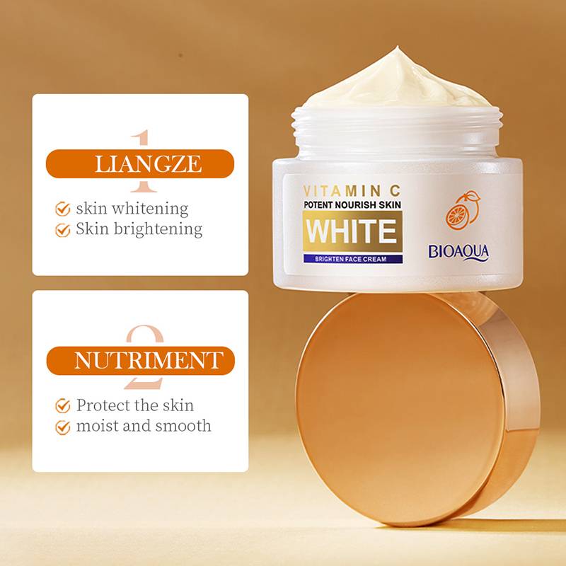 Bioaqua Vitamin C White Brighten Moisturizing Face Cream 50g