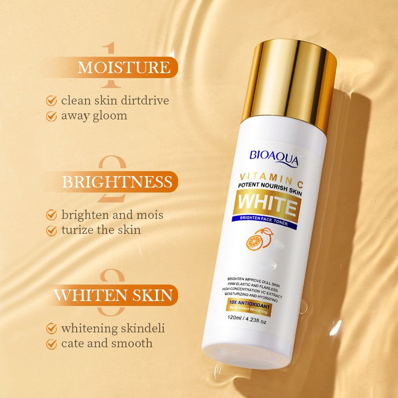 Bioaqua Vitamin C White Brighten Whitening Anti-Freckle Toner 120ml