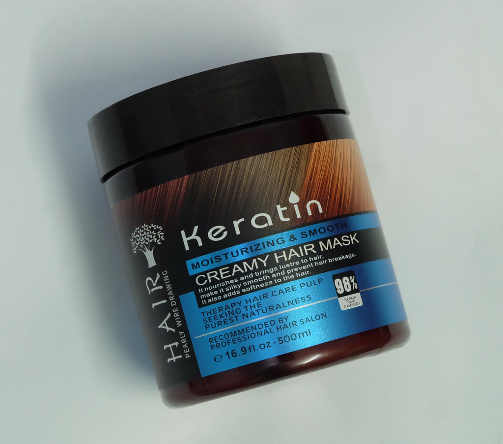Keratin Moisturizing Smooth Creamy Keratin Hair Mask 500ml