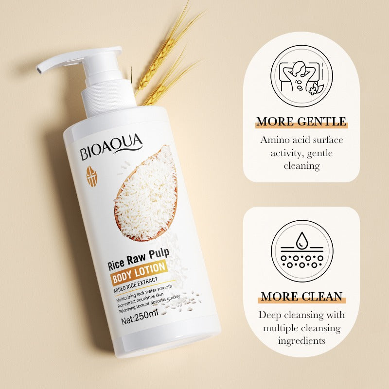 BIOAQUA Rice Body Lotion 250ml | Moisturizing & Softening for Smooth ...