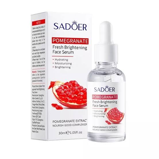 SADOER Pomegranate Fresh Brightening Face Serum 30ml