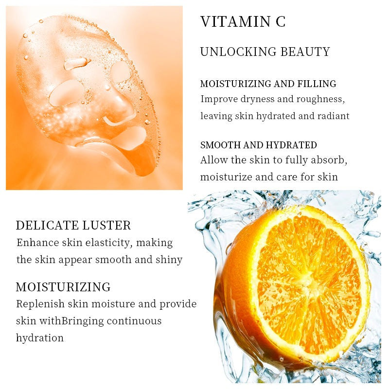 BIOAQUA Cahnsai Vitamin C Masker Rejuvenation Face Sheet Mask