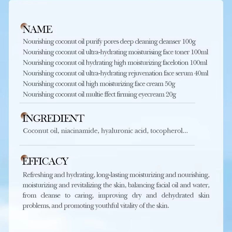 Step-by-step skin care guide with products and ingredients on a grassy background