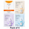 BIOAQUA Pack of 4 Shrink Pores Moisturizing Facial Mask Sheets