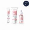 SADOER 4 IN 1 Complete Skincare Pack of 3 | Eye Cream + Cleanser + Serum