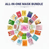 BIOAQUA & SADOER Random Pack of 15 - Sheet Mask + Eye & Lip Mask Bundle