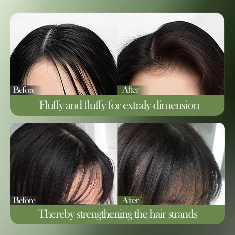 SADOER Rosemary Mint Strengthening Shampoo - Fluffy & Voluminous Hair - 350ml