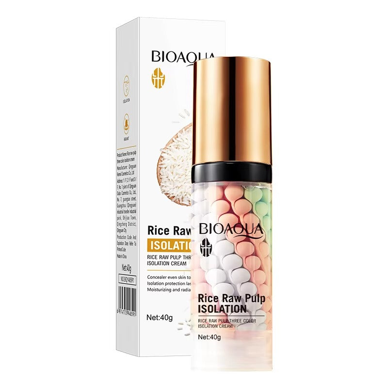 BIOAQUA Rice Isolation Cream – 3-Color Correcting & Hydrating Primer ...