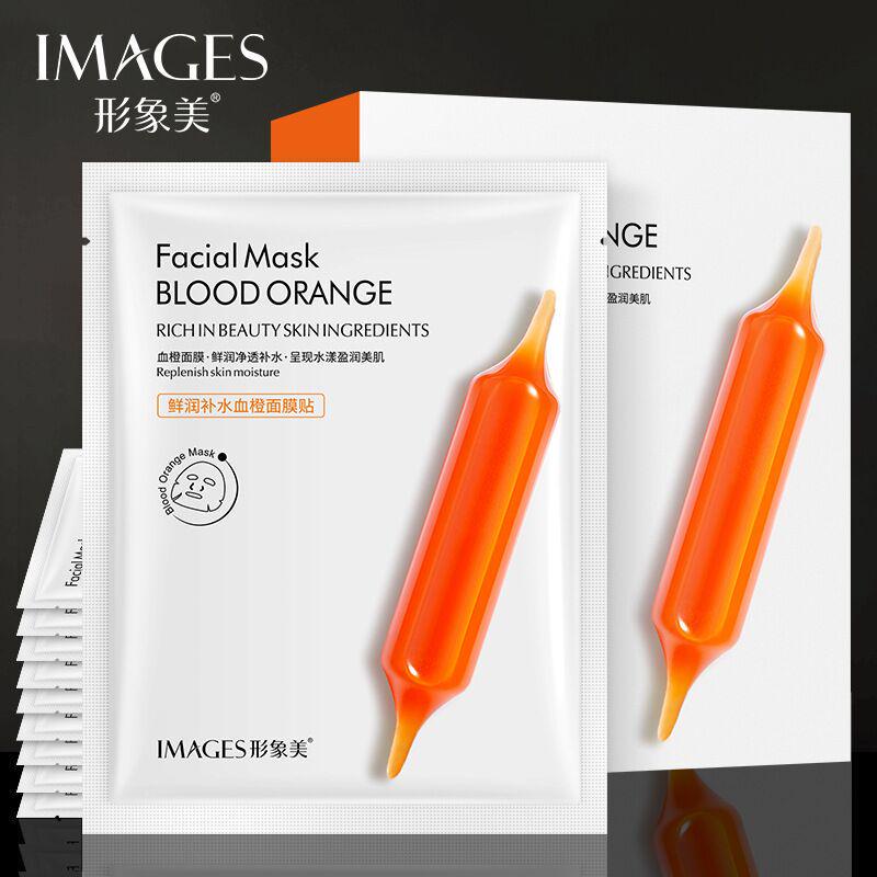 IMAGES Blood Orange Moisturizing Face Sheet Mask