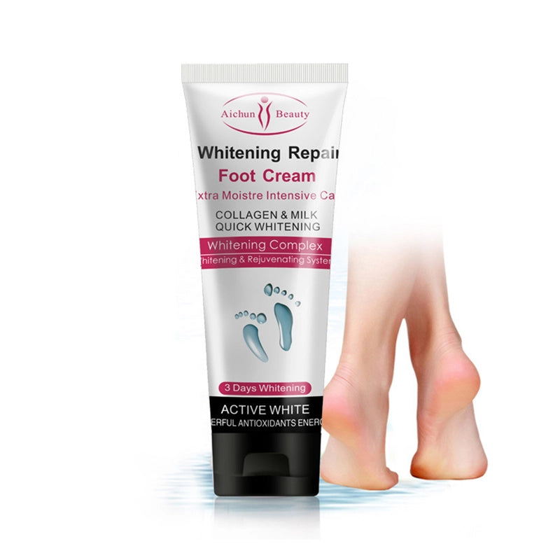 Aichun Beauty Extra Moisture Milk Whitening Repair Foot Cream 100g