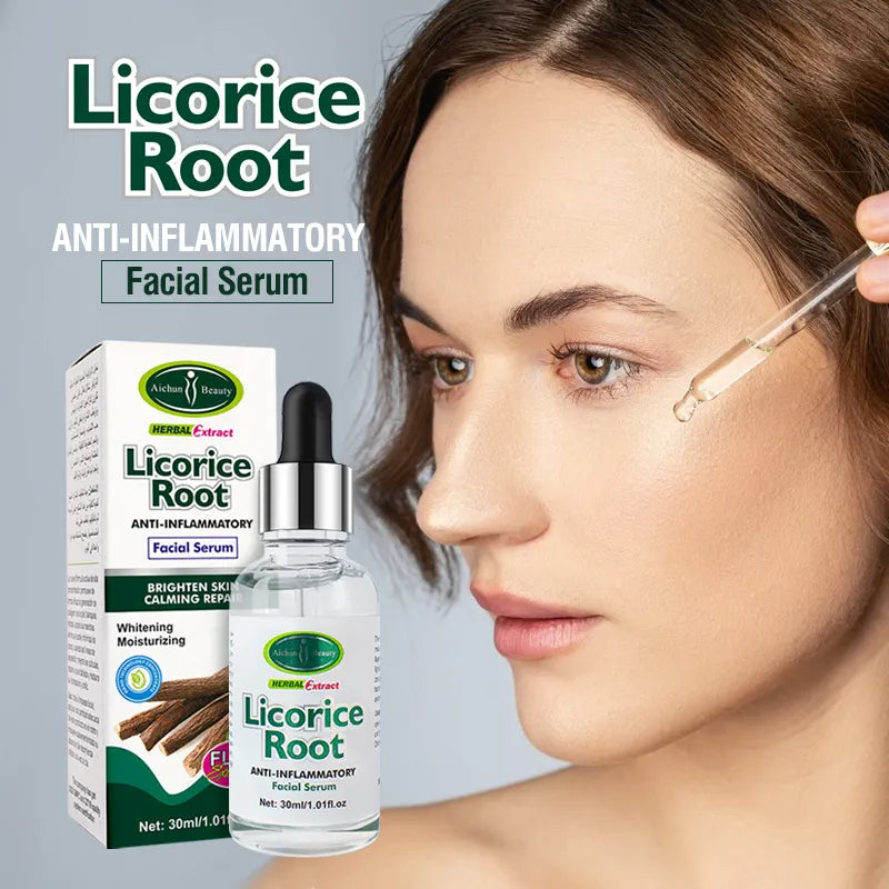 Aichun Beauty Herbal Licorice Root Anti Inflammatory Facial Whitening Serum