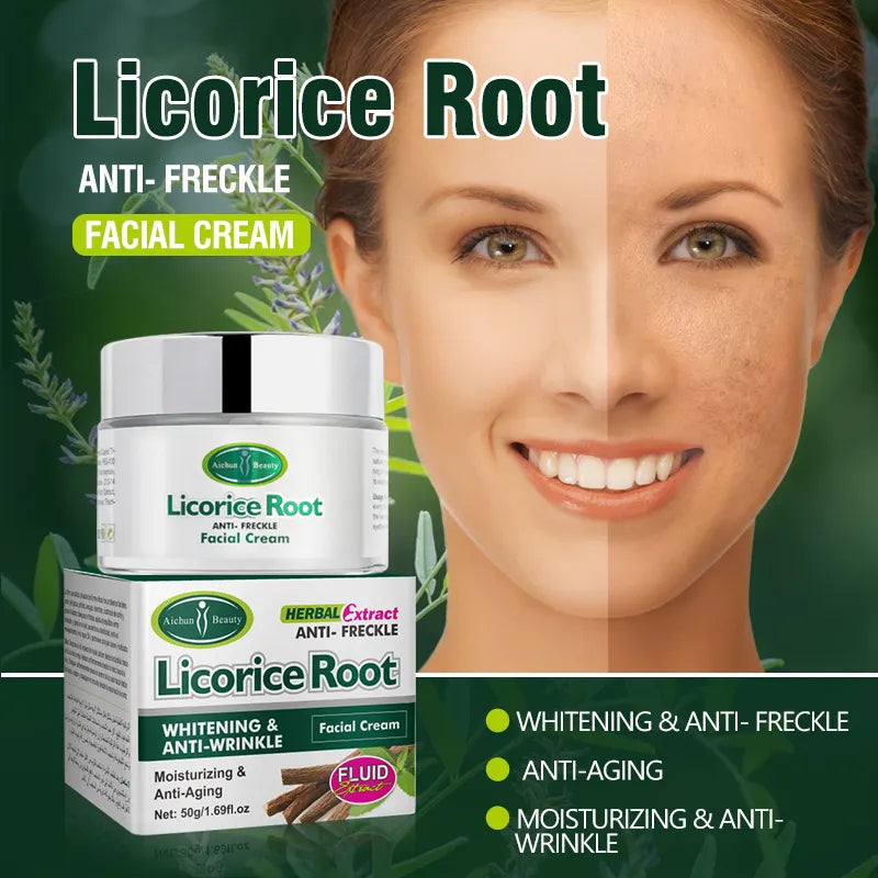 Aichun Beauty Licorice Root Whitening & Anti Wrinkle Face Cream