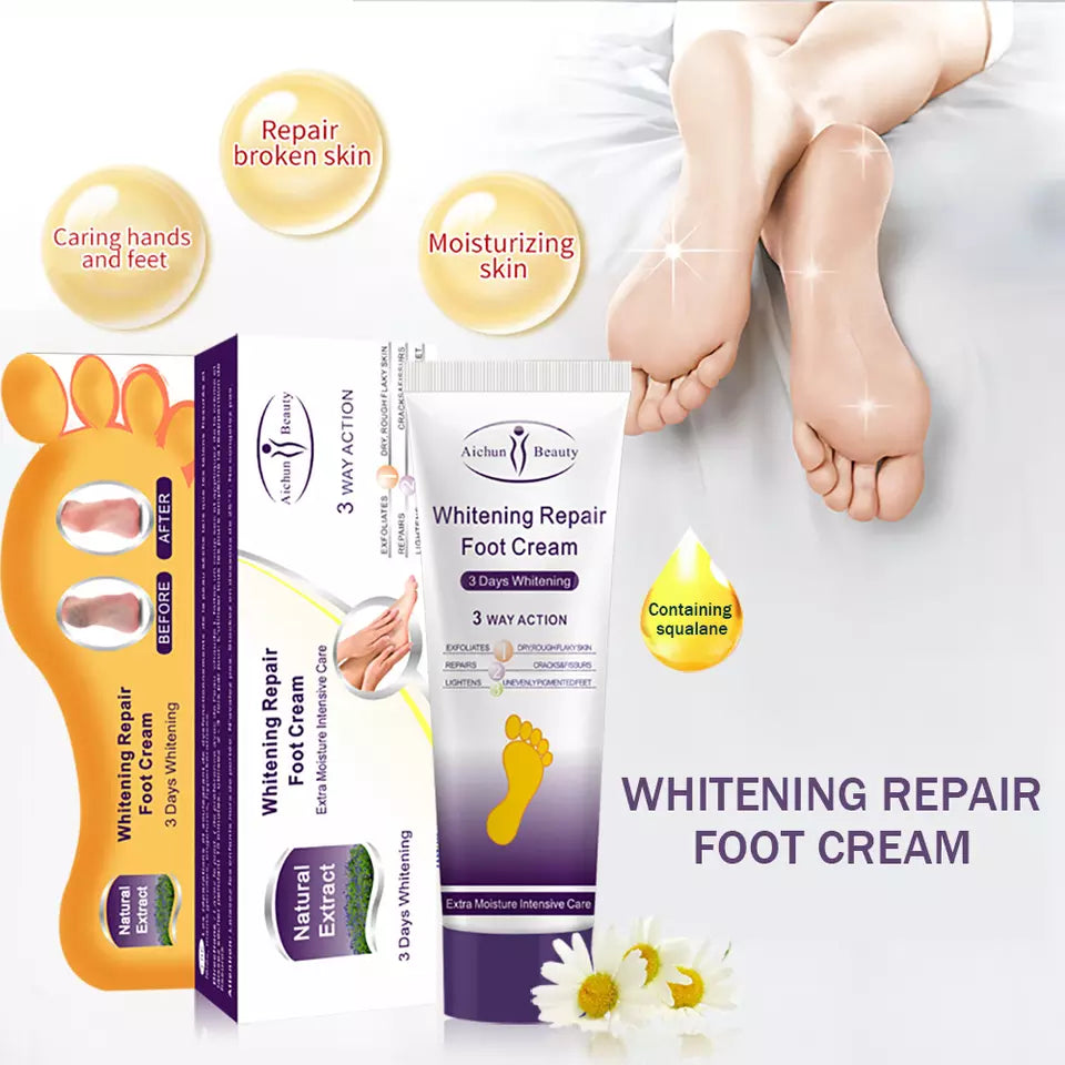 Aichun Beauty Repair Dry Moisturizing Massage Foot Care Cream for Crac ...