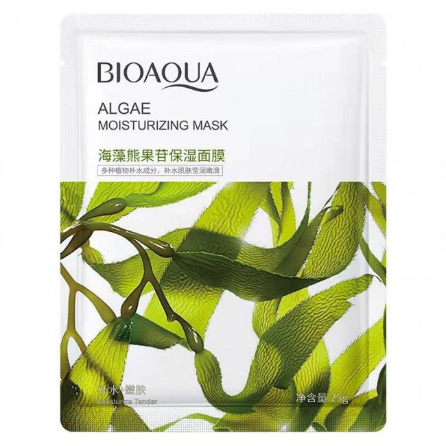 BIOAQUA Algae Moisturizing Face Sheet Mask Improving Dryness Mask